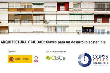 Ministerio de Fomento: “Arquitectura y Ciudad: Claves para un desarrollo sostenible”