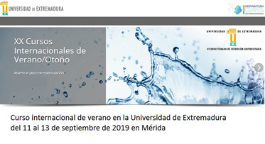 Mérida: Curso de verano “Desarrollo Territorial Sostenible en Extremadura”