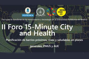 Cartel II Foro “15 Minute City and Health”