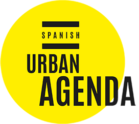 Logo AUE - Agencia Urbana Española